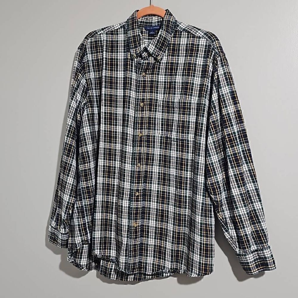Falls Creek Flannel Top, shirt